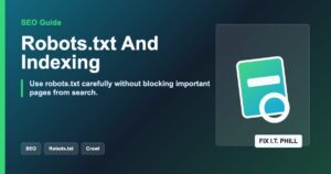 Robots.txt SEO guide for crawl control, indexing checks, canonicals, and sitemap verification