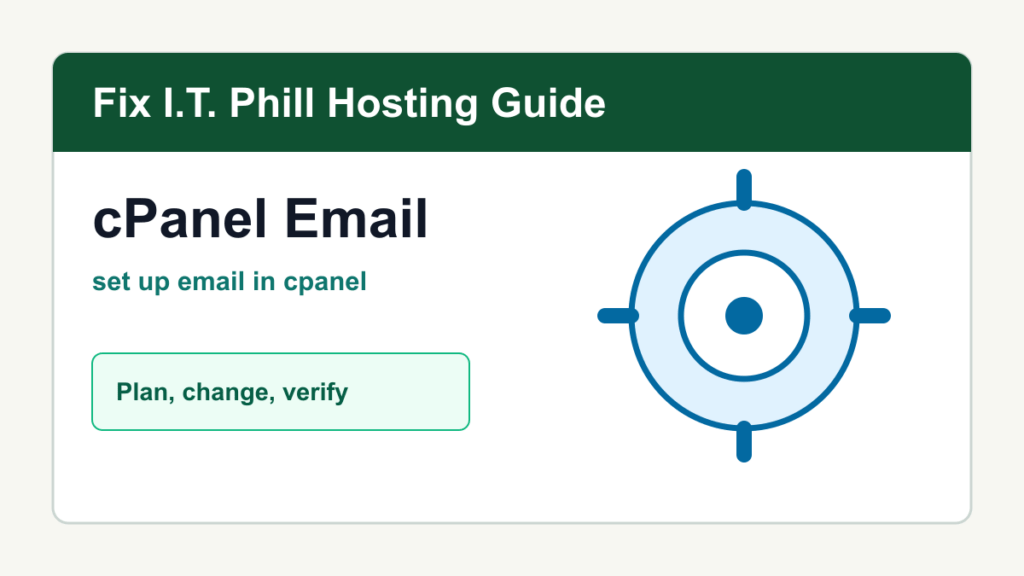 How to Set Up Email in cPanel tutorial for domain, DNS, SSL, business email, WordPress, and hosting verification