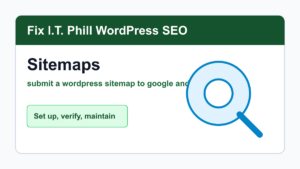 How to Submit a WordPress Sitemap to Google and Bing tutorial for WordPress SEO setup, verification, backups, and maintenance