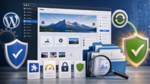 WordPress plugin update dashboard protected by security shields for Slider Revolution CVE-2026-6692