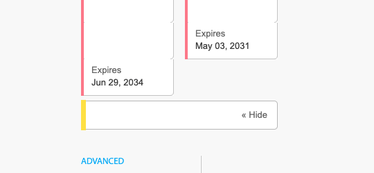 SSL checker chain details screenshot showing certificate expiration details