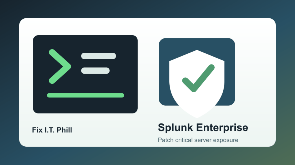 Splunk CVE-2026-20253 patch checklist for Enterprise servers, search heads, indexers, forwarders, apps, and backups