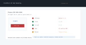 Flowise CVE-2026-41264 patch checklist for CSV Agent and AI workflow servers