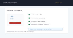 Gitea Docker CVE-2026-20896 patch checklist for reverse proxy authentication exposure