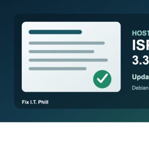 ISPConfig 3.3.1p1 hosting panel update checklist for Debian 13 Rspamd MySQL and customer workflow verification