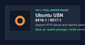 Ubuntu USN-8516-1 and USN-8517-1 Apache HTTP Server and ClamAV patch checklist